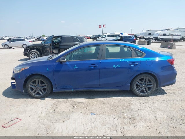 2020 Kia Forte Gt-line მანქანა იყიდება აუქციონზე, vin: 3KPF34AD3LE154319, აუქციონის ნომერი: 45774780