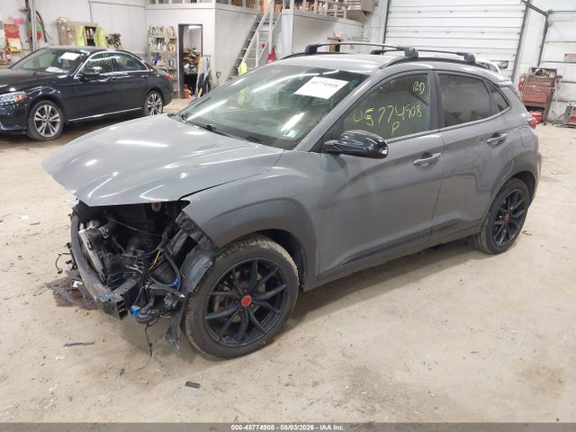 2021 Hyundai Kona Night მანქანა იყიდება აუქციონზე, vin: KM8K6CA59MU708325, აუქციონის ნომერი: 45774908