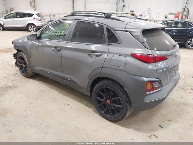 2021 Hyundai Kona Night მანქანა იყიდება აუქციონზე, vin: KM8K6CA59MU708325, აუქციონის ნომერი: 45774908