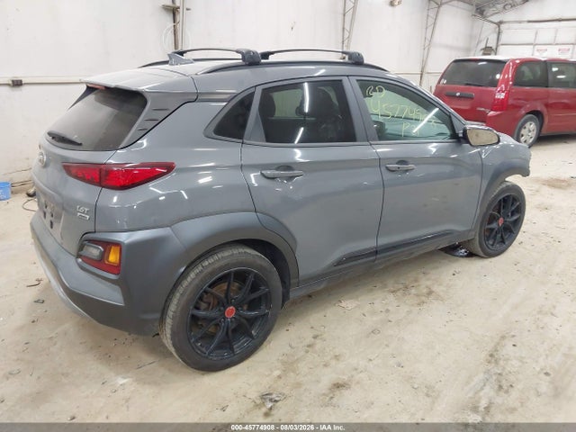 2021 Hyundai Kona Night მანქანა იყიდება აუქციონზე, vin: KM8K6CA59MU708325, აუქციონის ნომერი: 45774908
