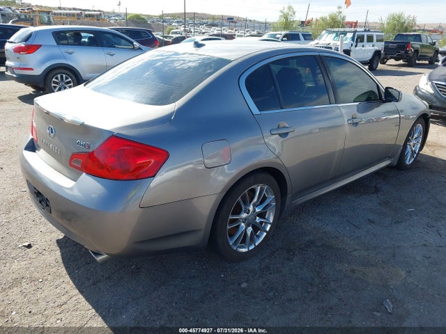 2008 Infiniti G35 Journey მანქანა იყიდება აუქციონზე, vin: JNKBV61EX8M209921, აუქციონის ნომერი: 45774927
