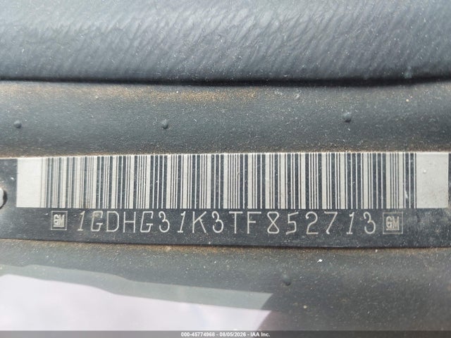 Aukcja sprzedaży 1996 Gmc Cutaway Van G3500, vin: 1GDHG31K3TF852713, numer aukcji: 45774968