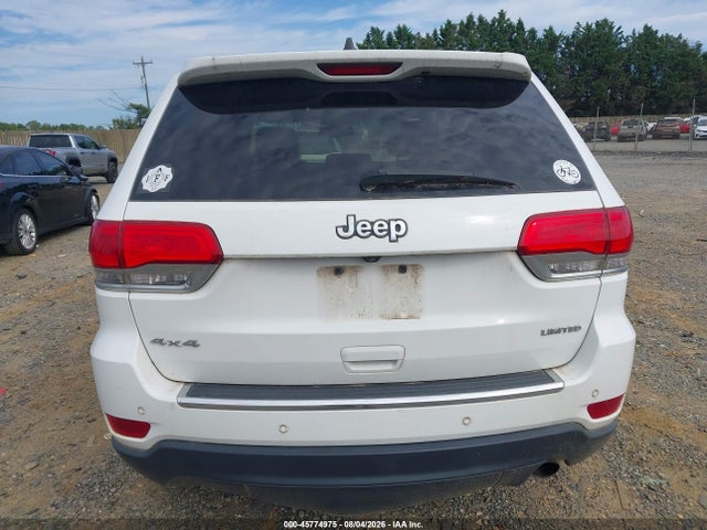 Aukcja sprzedaży 2016 Jeep Grand Cherokee Limited, vin: 1C4RJFBG9GC433911, numer aukcji: 45774975