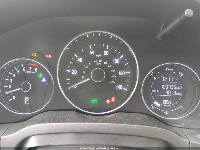 2018 Honda Hr-v Ex მანქანა იყიდება აუქციონზე, vin: 3CZRU6H51JM724917, აუქციონის ნომერი: 45775063