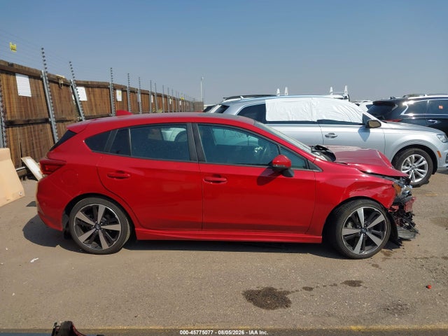2019 Subaru Impreza 2.0i Sport მანქანა იყიდება აუქციონზე, vin: 4S3GTAM69K3750671, აუქციონის ნომერი: 45775077
