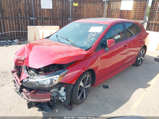 2019 Subaru Impreza 2.0i Sport მანქანა იყიდება აუქციონზე, vin: 4S3GTAM69K3750671, აუქციონის ნომერი: 45775077