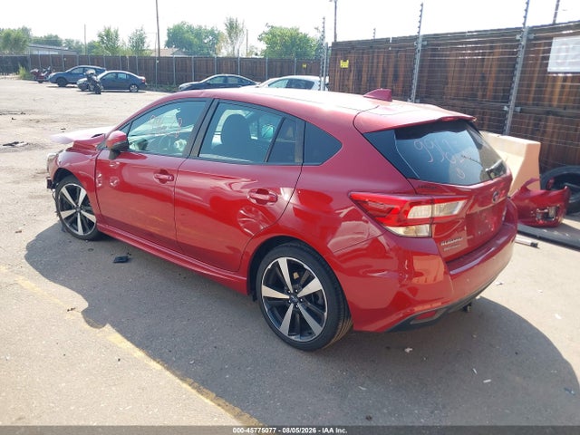 2019 Subaru Impreza 2.0i Sport მანქანა იყიდება აუქციონზე, vin: 4S3GTAM69K3750671, აუქციონის ნომერი: 45775077