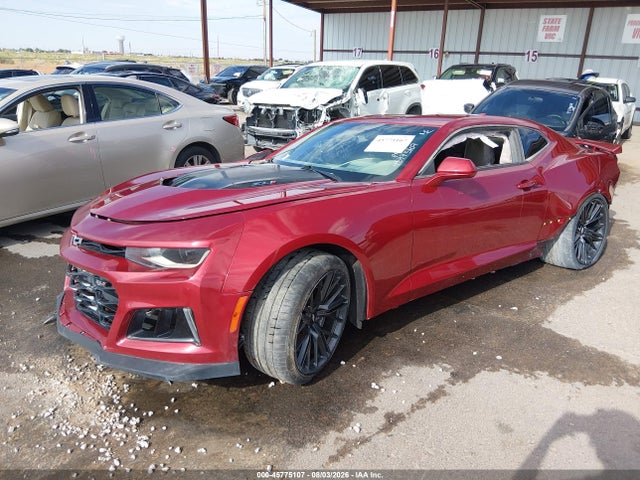 Aukcja sprzedaży 2018 Chevrolet Camaro Zl1, vin: 1G1FK1R63J0141222, numer aukcji: 45775107