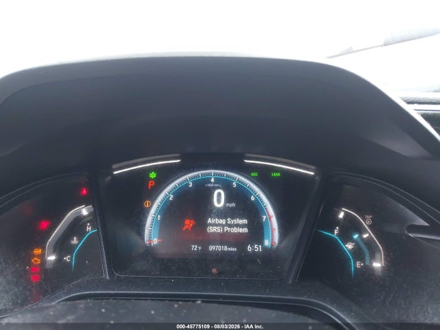 Продаж на аукціоні авто 2019 Honda Civic Lx, vin: 2HGFC2F66KH580976, номер лоту: 45775109