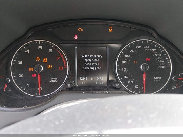 2014 Audi Q5 2.0t Premium მანქანა იყიდება აუქციონზე, vin: WA1LFAFP9EA101488, აუქციონის ნომერი: 45775136