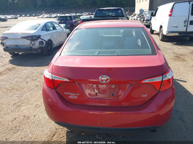Toyota COROLLA LE 2016 2T1BURHE6GC489019 Image 16