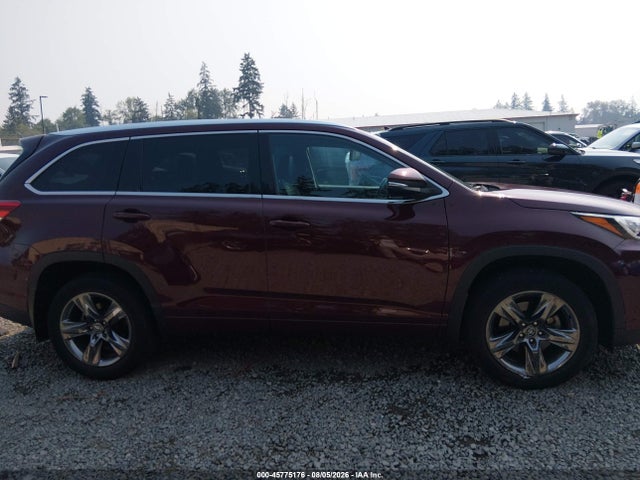 Продажа на аукционе авто 2018 Toyota Highlander Limited Platinum, vin: 5TDDZRFHXJS811294, номер лота: 45775176