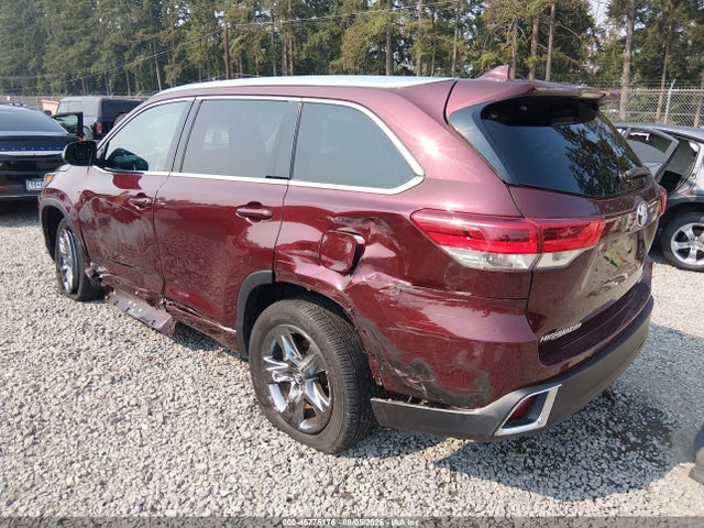 Продажа на аукционе авто 2018 Toyota Highlander Limited Platinum, vin: 5TDDZRFHXJS811294, номер лота: 45775176
