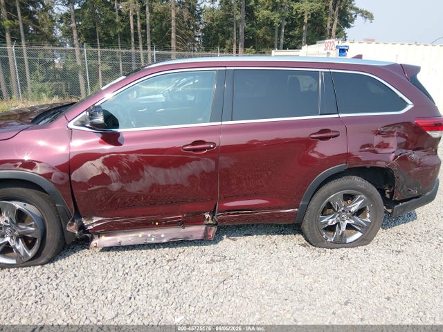Продажа на аукционе авто 2018 Toyota Highlander Limited Platinum, vin: 5TDDZRFHXJS811294, номер лота: 45775176