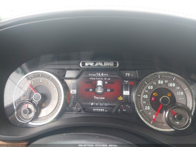 45775224 :رقم المزاد ، 1C6SRFKT1LN143563 vin ، 2020 Ram 1500 Longhorn مزاد بيع