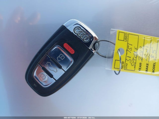 45775294 :رقم المزاد ، WAUCGAFH0CN006073 vin ، 2012 Audi S5 Premium Plus مزاد بيع