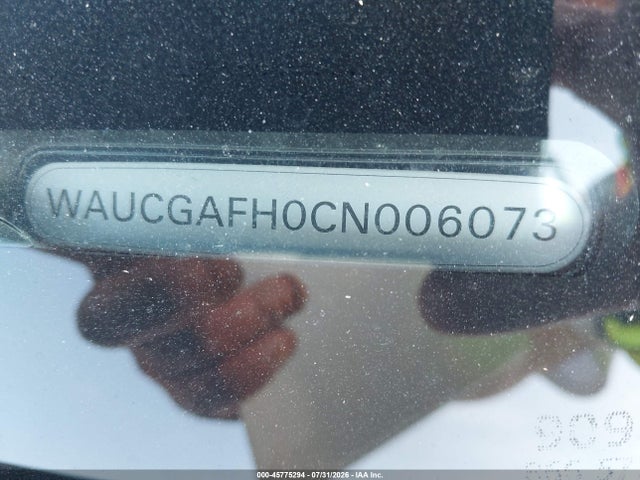 45775294 :رقم المزاد ، WAUCGAFH0CN006073 vin ، 2012 Audi S5 Premium Plus مزاد بيع