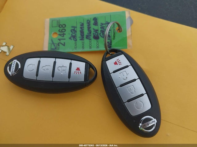 Продажа на аукционе авто 2021 Nissan Murano Sv Intelligent Awd, vin: 5N1AZ2BSXMC127908, номер лота: 45775363