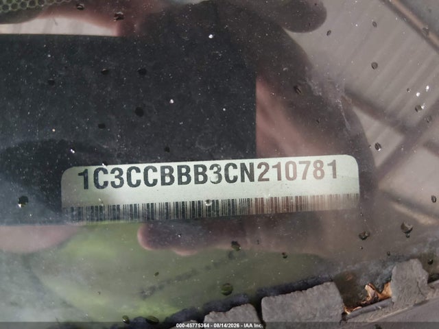 45775364 :رقم المزاد ، 1C3CCBBB3CN210781 vin ، 2012 Chrysler 200 Touring مزاد بيع