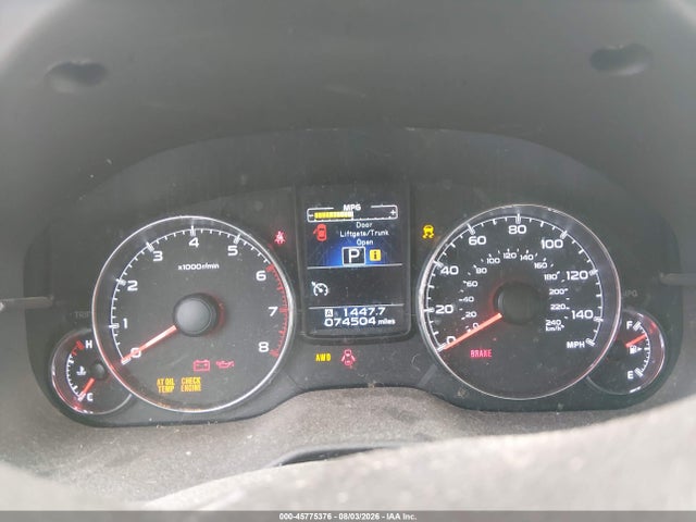 4S4BRCLC7E3303316 Subaru Outback 2.5i Limited