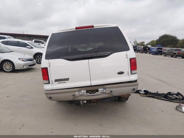 Aukcja sprzedaży 2001 Ford Excursion Limited, vin: 1FMNU42S41EA19313, numer aukcji: 45775384
