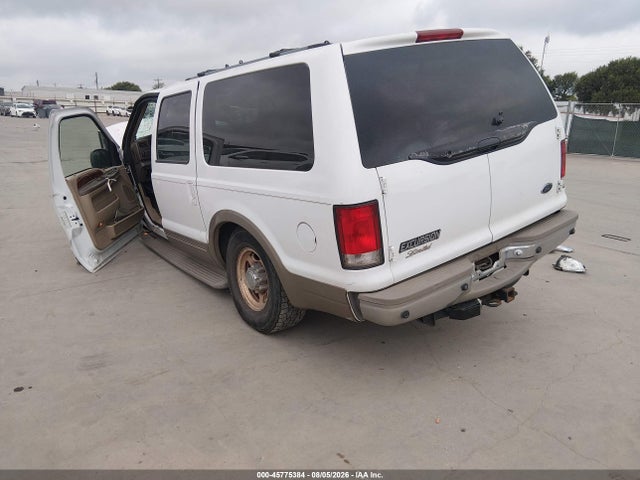 Aukcja sprzedaży 2001 Ford Excursion Limited, vin: 1FMNU42S41EA19313, numer aukcji: 45775384