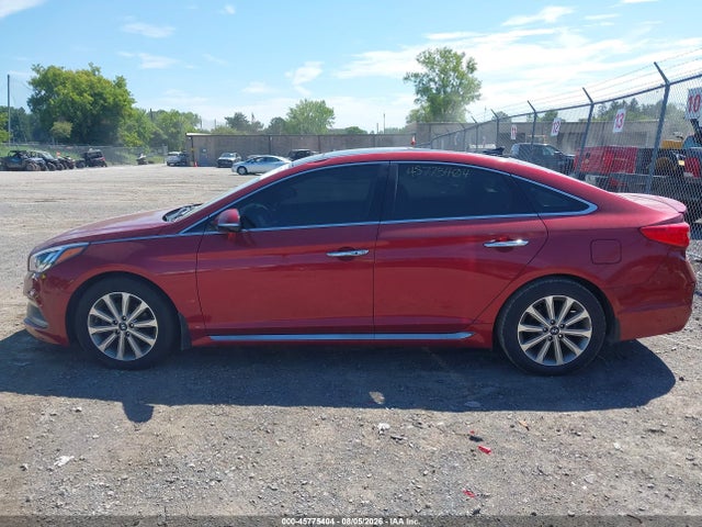 2016 Hyundai Sonata Limited მანქანა იყიდება აუქციონზე, vin: 5NPE34AFXGH381814, აუქციონის ნომერი: 45775404