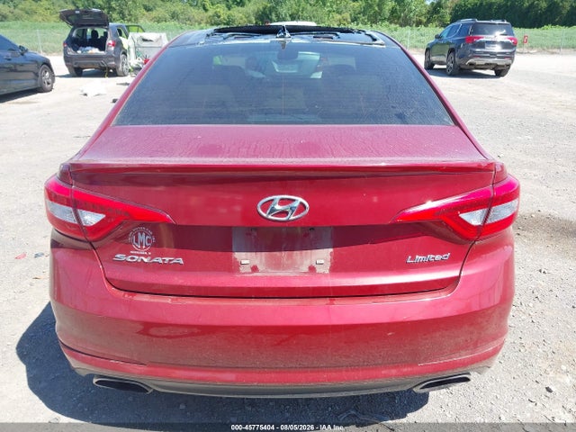 2016 Hyundai Sonata Limited მანქანა იყიდება აუქციონზე, vin: 5NPE34AFXGH381814, აუქციონის ნომერი: 45775404