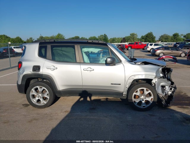 Продаж на аукціоні авто 2019 Jeep Renegade Limited 4x4, vin: ZACNJBD16KPJ89748, номер лоту: 45775443