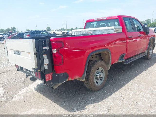 2021 Chevrolet Silverado 2500hd 2wd  Long Bed Wt მანქანა იყიდება აუქციონზე, vin: 1GC2WLE7XMF248032, აუქციონის ნომერი: 45775474