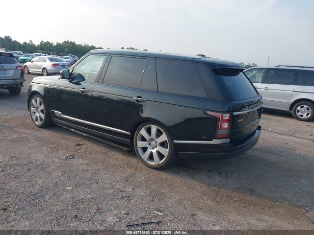 2015 Land Rover Range Rover 5.0l V8 Supercharged Autobiography მანქანა იყიდება აუქციონზე, vin: SALGV3TF6FA209644, აუქციონის ნომერი: 45775493