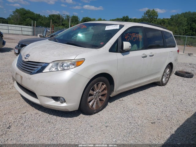 45775498 :رقم المزاد ، 5TDYK3DC8ES425313 vin ، 2014 Toyota Sienna Limited V6 7 Passenger مزاد بيع