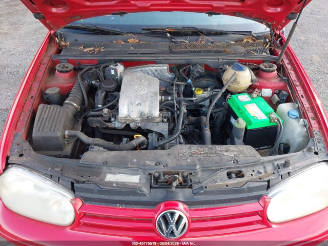 45775519 :رقم المزاد ، 3VWDC21V21M807260 vin ، 2001 Volkswagen Cabrio Glx مزاد بيع