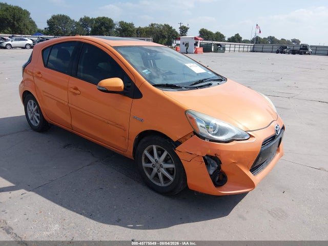 2016 Toyota Prius C Four მანქანა იყიდება აუქციონზე, vin: JTDKDTB3XG1130037, აუქციონის ნომერი: 45775549