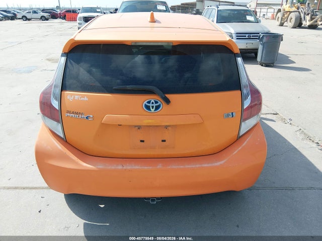 2016 Toyota Prius C Four მანქანა იყიდება აუქციონზე, vin: JTDKDTB3XG1130037, აუქციონის ნომერი: 45775549
