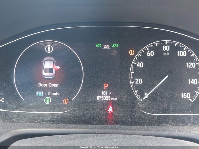 45775632 :رقم المزاد ، 1HGCV1F14JA066245 vin ، 2018 Honda Accord Lx مزاد بيع