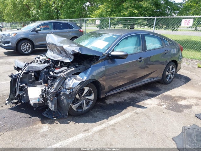 45775677 :رقم المزاد ، 2HGFC2F67KH591484 vin ، 2019 Honda Civic Lx مزاد بيع