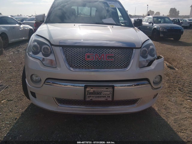 Продажа на аукционе авто 2011 Gmc Acadia Denali, vin: 1GKKVTED1BJ235869, номер лота: 45775733