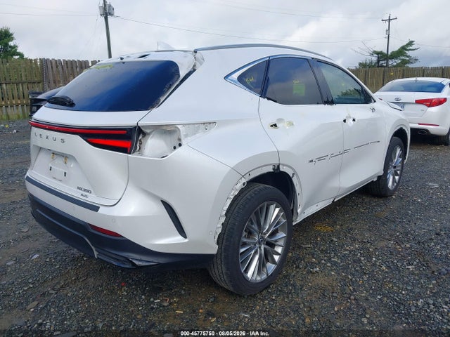 2025 Lexus Nx 350 Luxury მანქანა იყიდება აუქციონზე, vin: 2T2HGCEZ4SC061332, აუქციონის ნომერი: 45775750