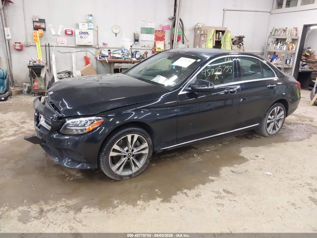 2019 Mercedes-benz C 300 4matic მანქანა იყიდება აუქციონზე, vin: 55SWF8EB9KU291022, აუქციონის ნომერი: 45775755