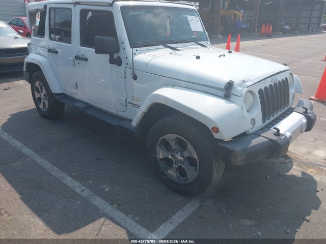 2015 Jeep Wrangler Unlimited Sahara მანქანა იყიდება აუქციონზე, vin: 1C4BJWEG9FL534202, აუქციონის ნომერი: 45775783