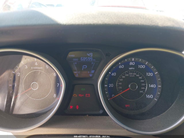45775871 :رقم المزاد ، KMHDH4AE8CU218160 vin ، 2012 Hyundai Elantra Gls (ulsan Plant) مزاد بيع