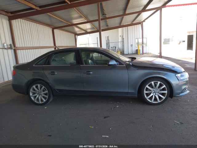 2013 Audi A4 2.0t Premium მანქანა იყიდება აუქციონზე, vin: WAUEFAFL4DN033049, აუქციონის ნომერი: 45775922