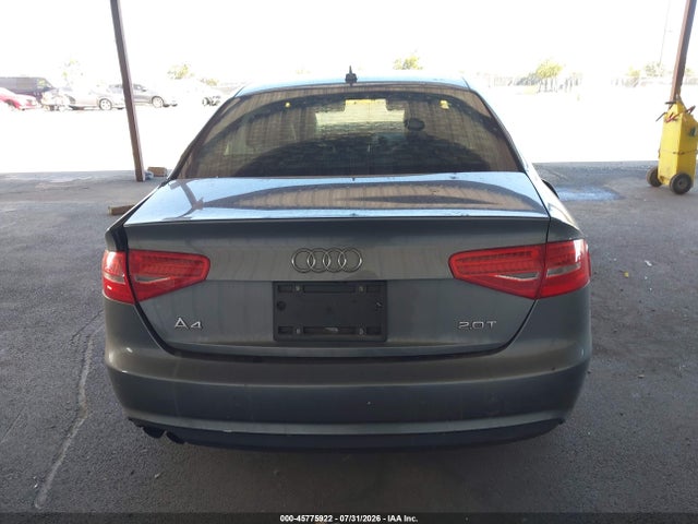 2013 Audi A4 2.0t Premium მანქანა იყიდება აუქციონზე, vin: WAUEFAFL4DN033049, აუქციონის ნომერი: 45775922
