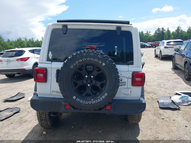 45775973 :رقم المزاد ، 1C4HJXDG4MW750925 vin ، 2021 Jeep Wrangler Unlimited Willys 4x4 مزاد بيع