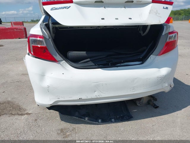Продажа на аукционе авто 2012 Toyota Camry Le, vin: 4T1BF1FK2CU553960, номер лота: 45776012