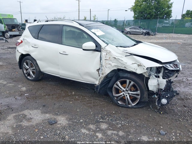 Продажа на аукционе авто 2010 Nissan Murano Le, vin: JN8AZ1MW3AW112499, номер лота: 45776014