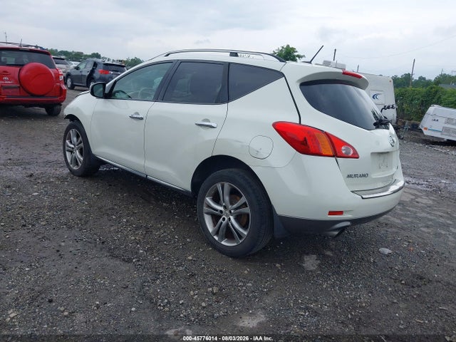 Продажа на аукционе авто 2010 Nissan Murano Le, vin: JN8AZ1MW3AW112499, номер лота: 45776014