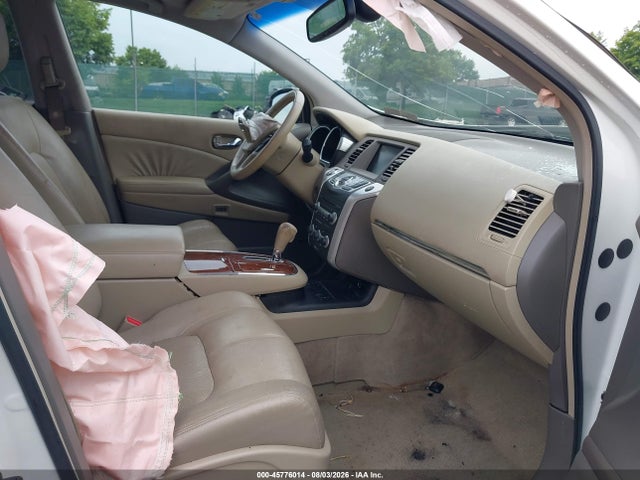 Продажа на аукционе авто 2010 Nissan Murano Le, vin: JN8AZ1MW3AW112499, номер лота: 45776014