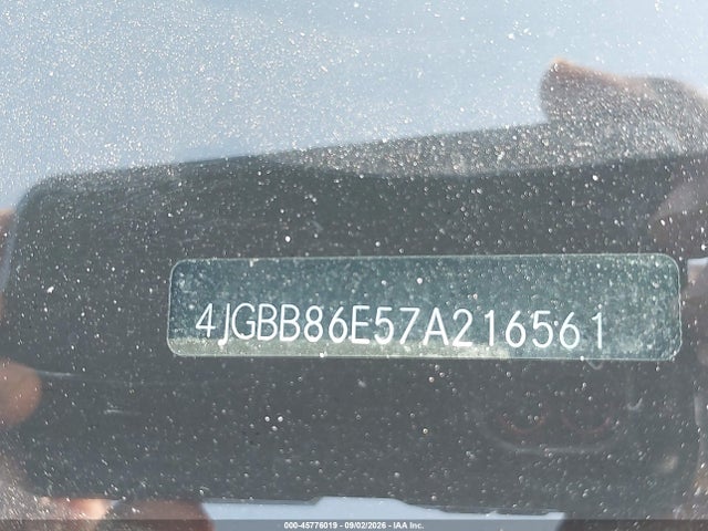 Продаж на аукціоні авто 2007 Mercedes-benz Ml 350 4matic, vin: 4JGBB86E57A216561, номер лоту: 45776019